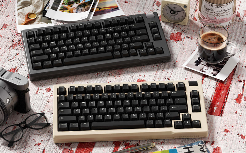 Load image into Gallery viewer, Createkeebs Luminkey75 75% Custom Mechanical Keyboard