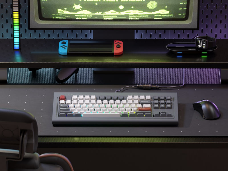 Load image into Gallery viewer, Smurve80 by Play Keyboard & Swagkeys Prebuilt 6.25U Keyboard