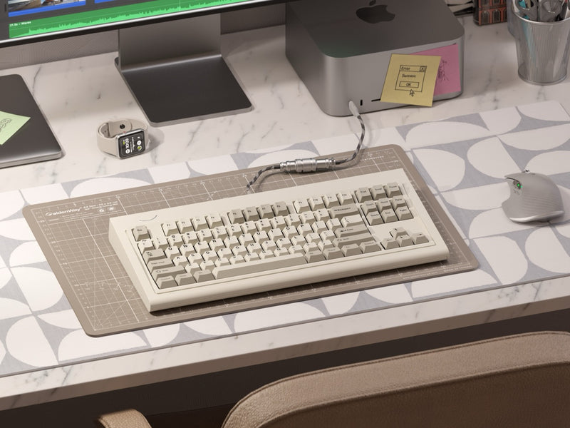 Load image into Gallery viewer, Smurve80 by Play Keyboard & Swagkeys Prebuilt 6.25U Keyboard