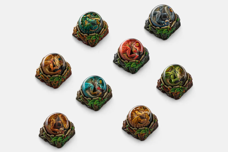 Load image into Gallery viewer, Dwarf Factory - Keycasaurus - SA R1 Artisans