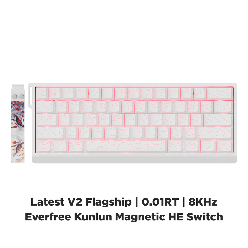 Load image into Gallery viewer, Madlions MAD60 V2 Flagship RGB Hall Effect Keyboard (Everfree Kunlun)