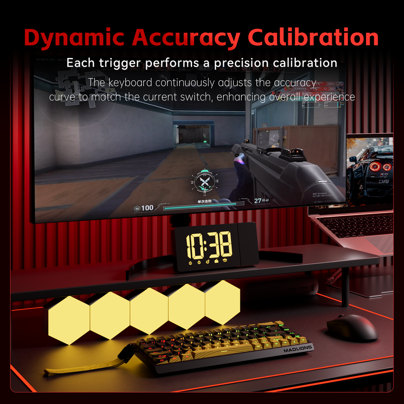 Load image into Gallery viewer, Madlions MAD68 V2 Flagship RGB Hall Effect Keyboard (Everfree Kunlun)