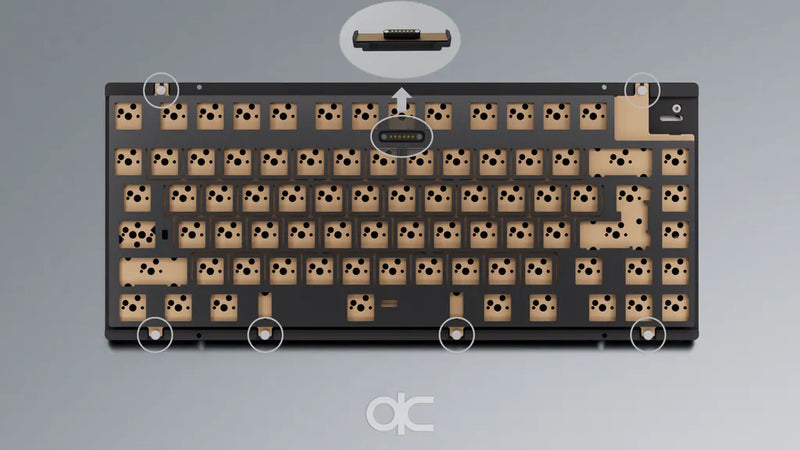 Load image into Gallery viewer, QK75N Tri-mode Wireless Extras