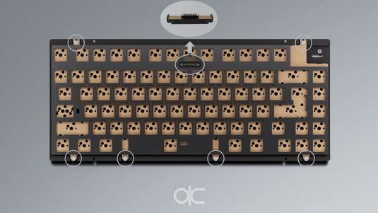 QK75N Tri-mode Wireless Extras