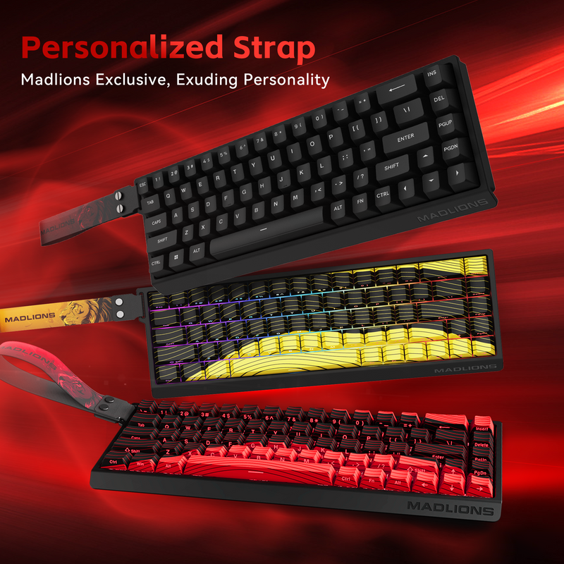 Load image into Gallery viewer, Madlions MAD68 V2 Flagship RGB Hall Effect Keyboard (Everfree Kunlun)