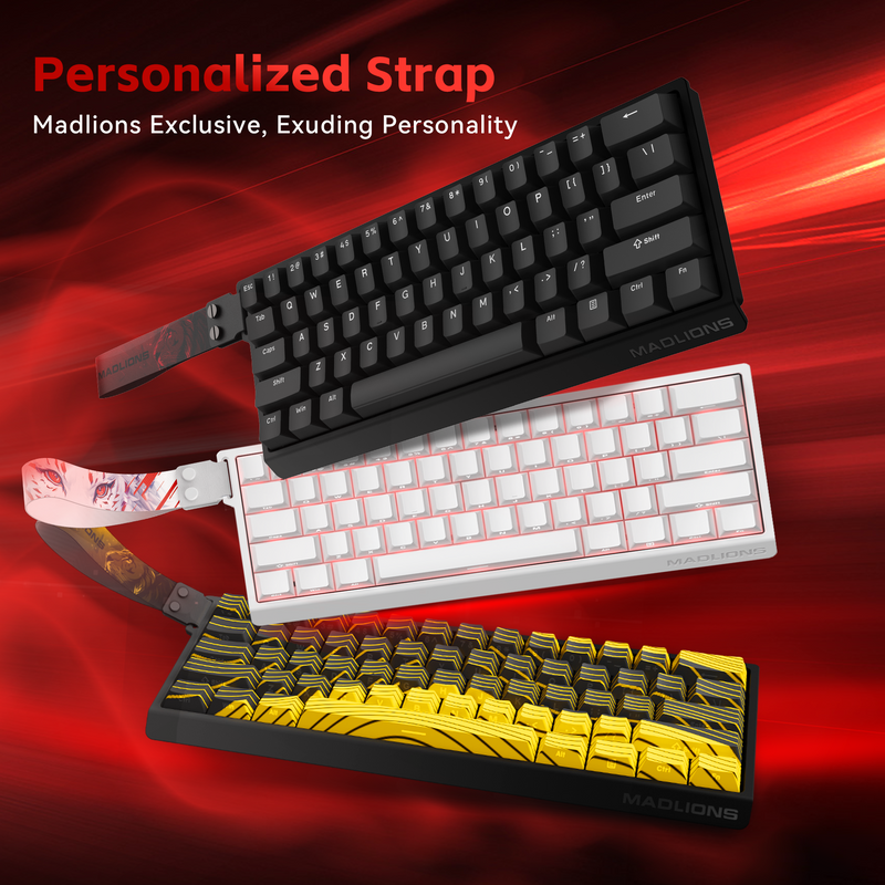 Load image into Gallery viewer, Madlions MAD60 V2 Flagship RGB Hall Effect Keyboard (Everfree Kunlun)