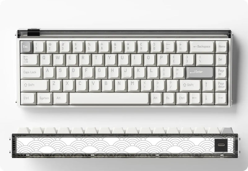Load image into Gallery viewer, MelGeek MADE68 Pro Hall Effect Custom Gaming Keyboard