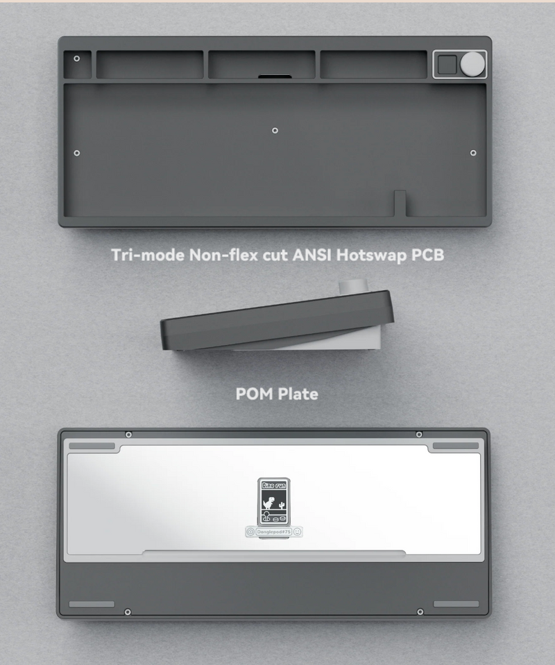 Load image into Gallery viewer, QK75N Tri-mode Wireless Extras