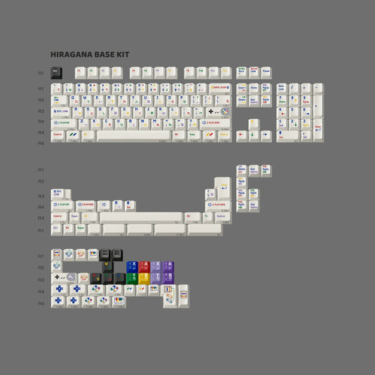 FBB SFC 1990 PBT Cherry Profile Keycap Set