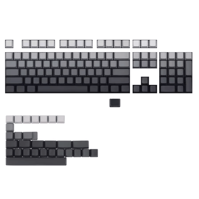 Load image into Gallery viewer, JKDK Shine Through OEM Profile PBT Keycaps