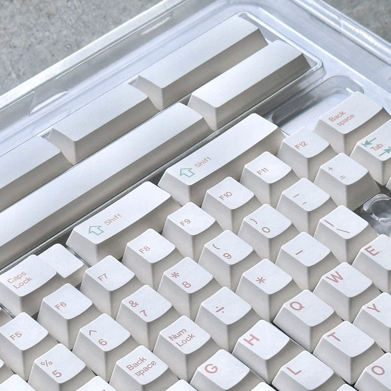 Load image into Gallery viewer, Shenpo Matcha Sakura Dye-Sub PBT Cherry Profile Keycaps