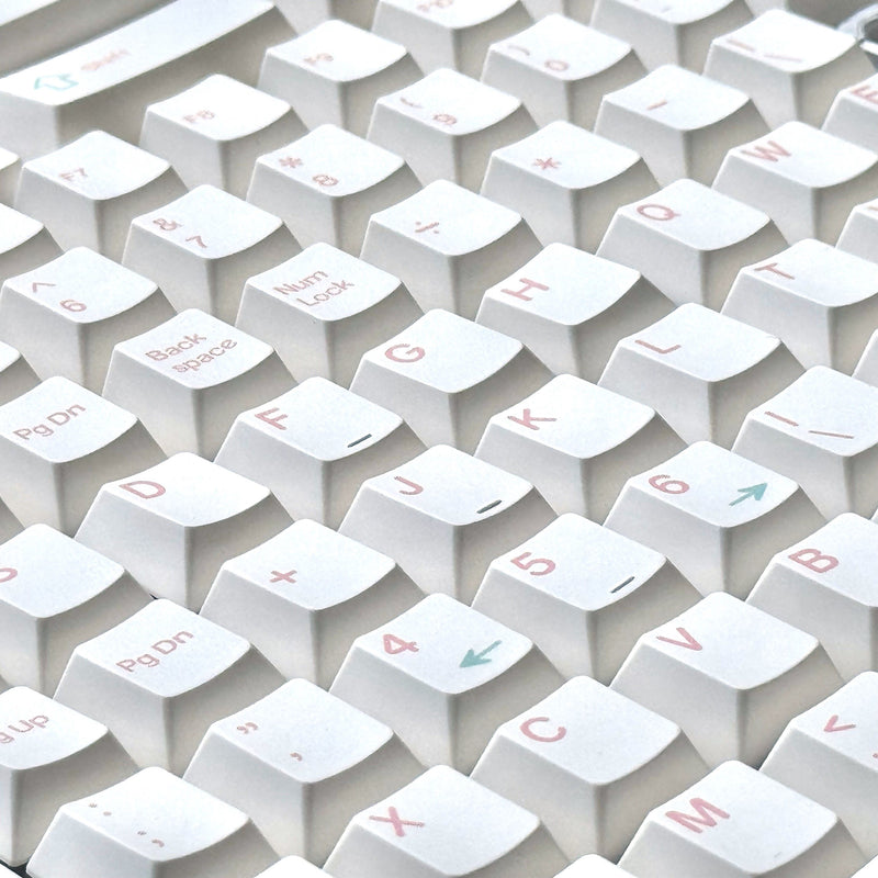 Load image into Gallery viewer, Shenpo Matcha Sakura Dye-Sub PBT Cherry Profile Keycaps