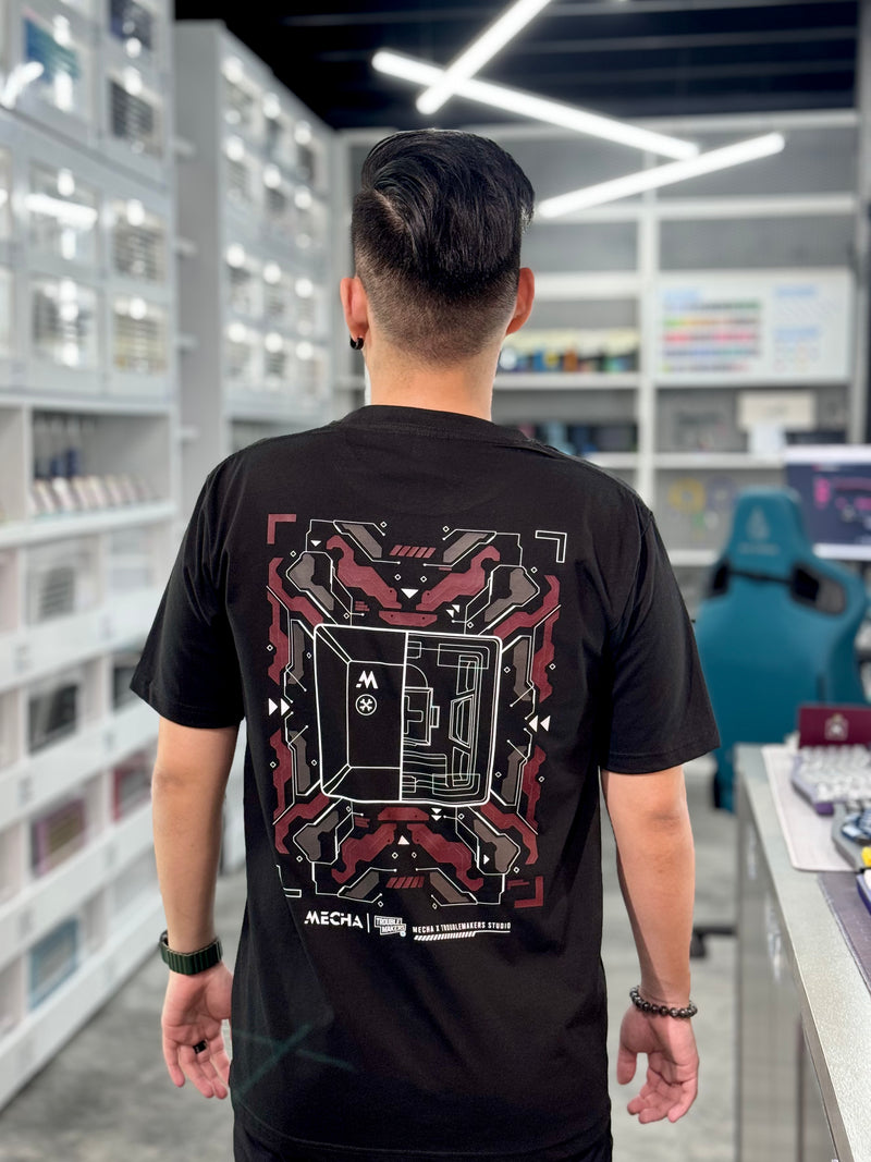 Load image into Gallery viewer, Mecha x TroubleMakers Studio Anniversary T-Shirt