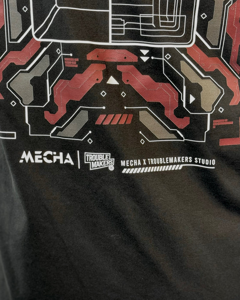 Load image into Gallery viewer, Mecha x TroubleMakers Studio Anniversary T-Shirt