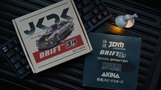 JKDK Drift PBT Cherry Profile Dye-Sub Keycaps