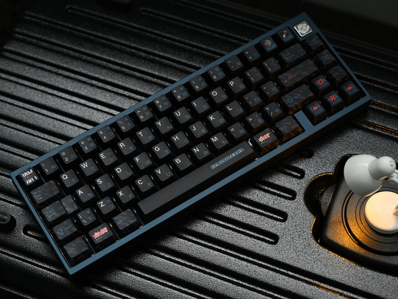 Load image into Gallery viewer, JKDK Drift PBT Cherry Profile Dye-Sub Keycaps