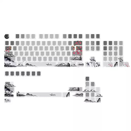JKDK Shine Through OEM Profile PBT Keycaps