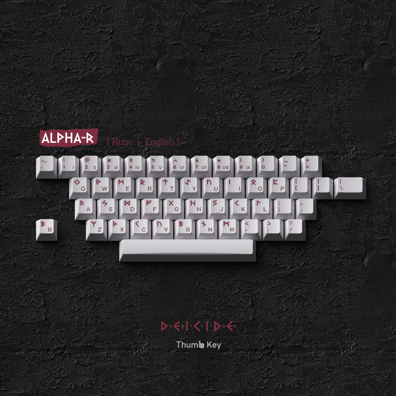 Load image into Gallery viewer, THUMB KEY X DOMIKEY DEICIDE Dye-Sub Cherry Profile Keycaps