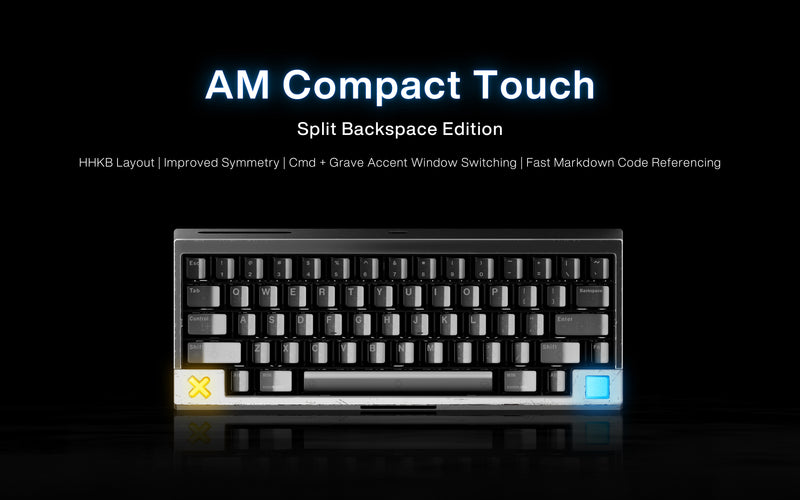 Load image into Gallery viewer, AM Compact Touch Split Backspace Edition by Angry Miao