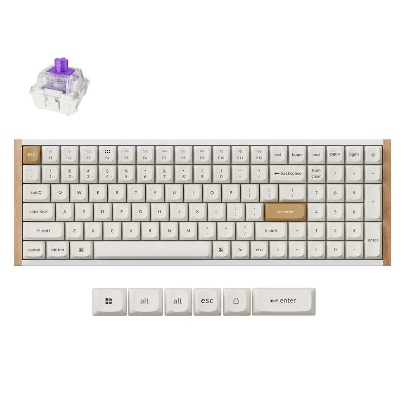 Load image into Gallery viewer, Keychron K4 HE Wireless Magnetic Switch Custom Keyboard