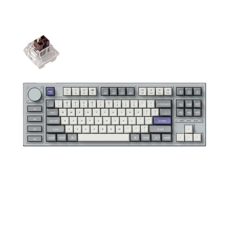 Load image into Gallery viewer, Keychron Q3 Pro QMK/VIA Wireless Custom Mechanical Keyboard