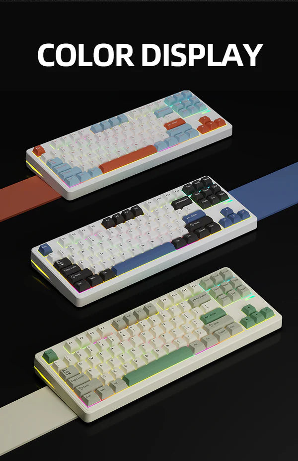 Load image into Gallery viewer, LINKY 87 80%/TKL Custom Mechanical Keyboard