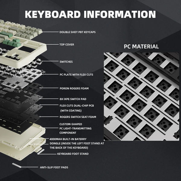 Load image into Gallery viewer, LINKY 87 80%/TKL Custom Mechanical Keyboard
