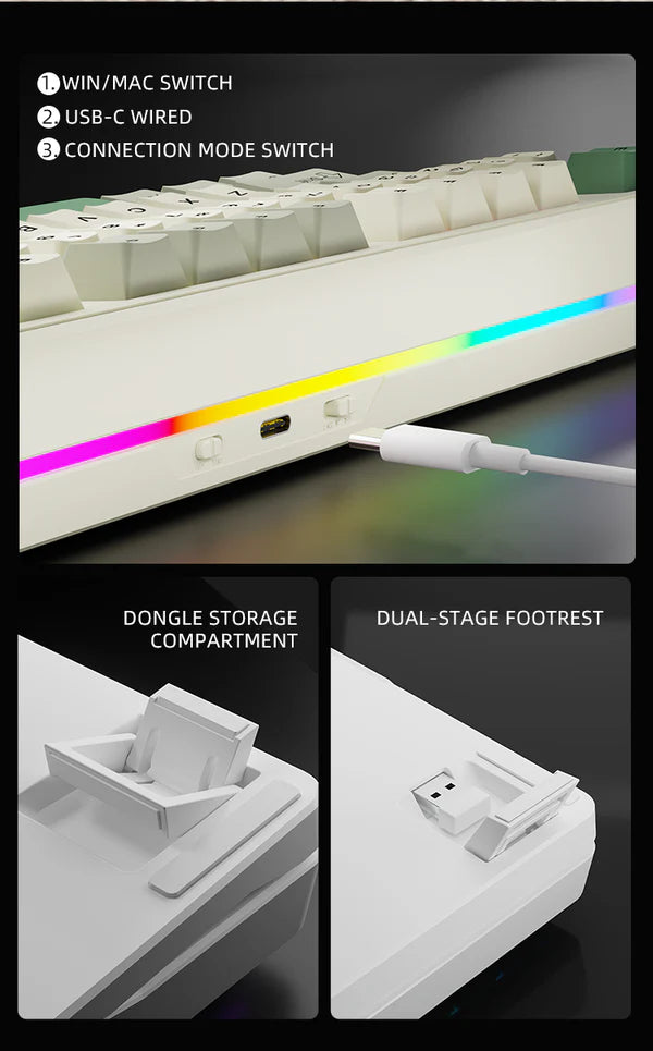 Load image into Gallery viewer, LINKY 87 80%/TKL Custom Mechanical Keyboard