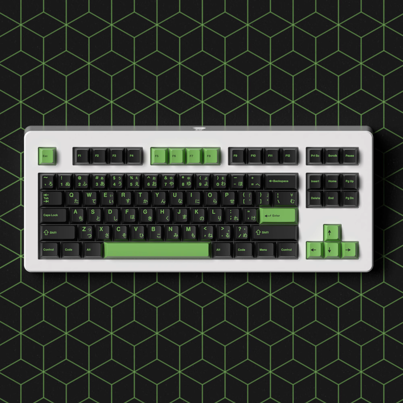 Load image into Gallery viewer, JKDK Studio Colors Hiragana Cherry PBT Keycaps