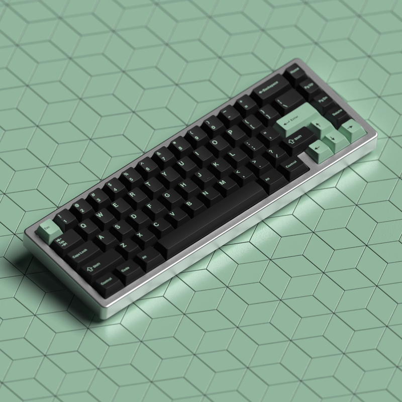 Load image into Gallery viewer, JKDK Studio Colors Hiragana Cherry PBT Keycaps