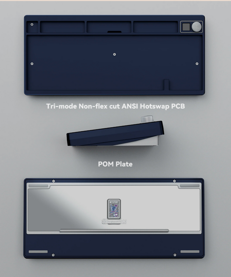 Load image into Gallery viewer, QK75N Tri-mode Wireless Extras