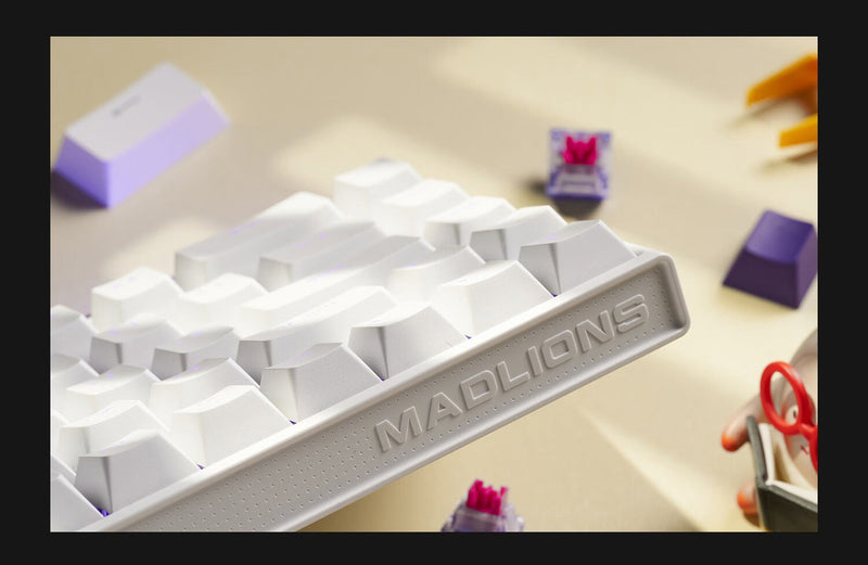 Load image into Gallery viewer, Madlions Nano68 PRO Hall Effect Custom Gaming Keyboard