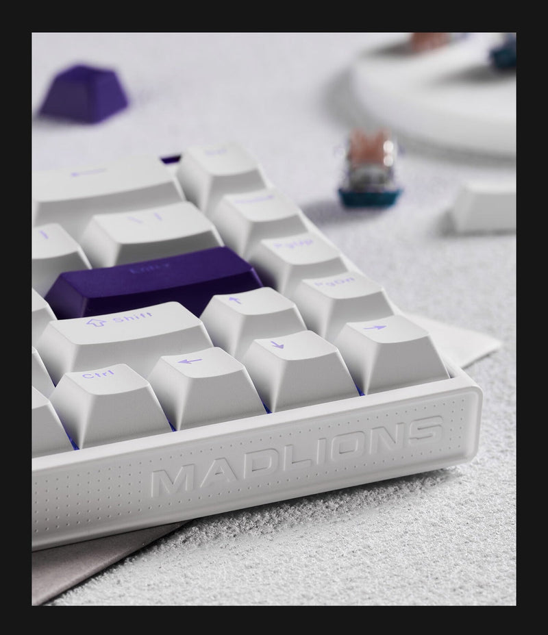 Load image into Gallery viewer, Madlions Nano68 Hall Effect Custom Gaming Keyboard