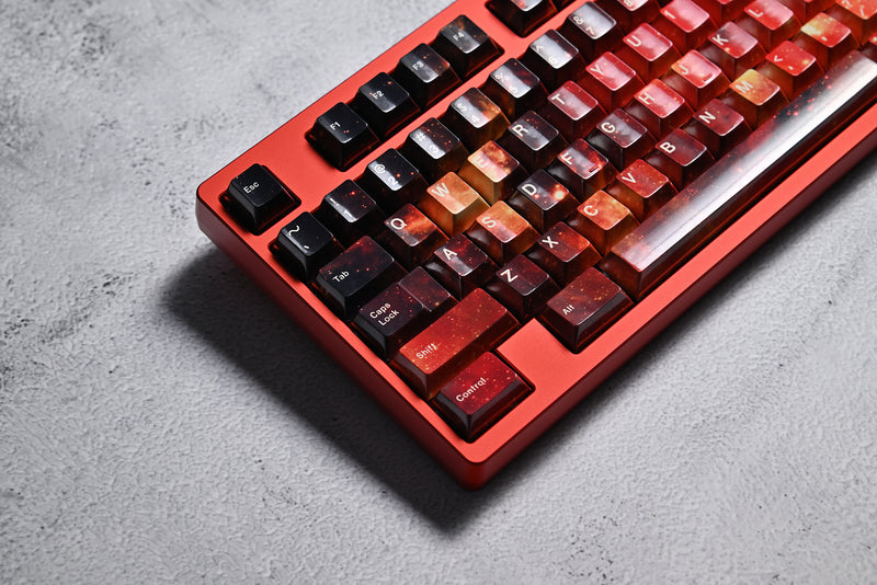 Load image into Gallery viewer, JKDK Supernova Cherry Profile Hi-Gloss Keycap Set