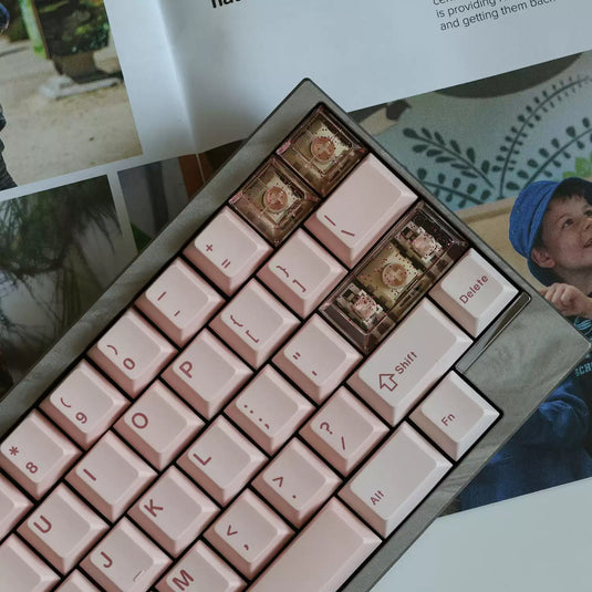 JKDK Valentines Cherry Profile Keycaps