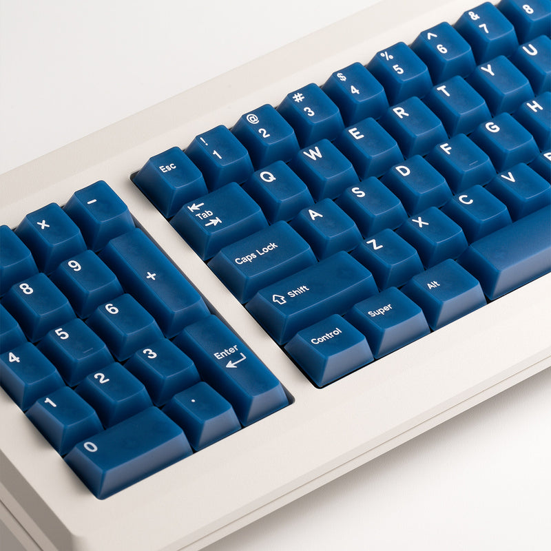 Load image into Gallery viewer, Frosted Blue Cherry Profile Keycaps