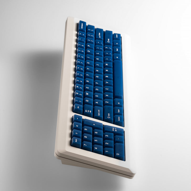 Load image into Gallery viewer, Frosted Blue Cherry Profile Keycaps