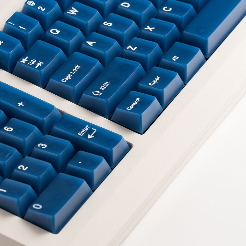Load image into Gallery viewer, Frosted Blue Cherry Profile Keycaps