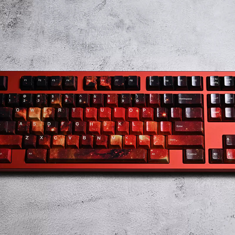 Load image into Gallery viewer, JKDK Supernova Cherry Profile Hi-Gloss Keycap Set