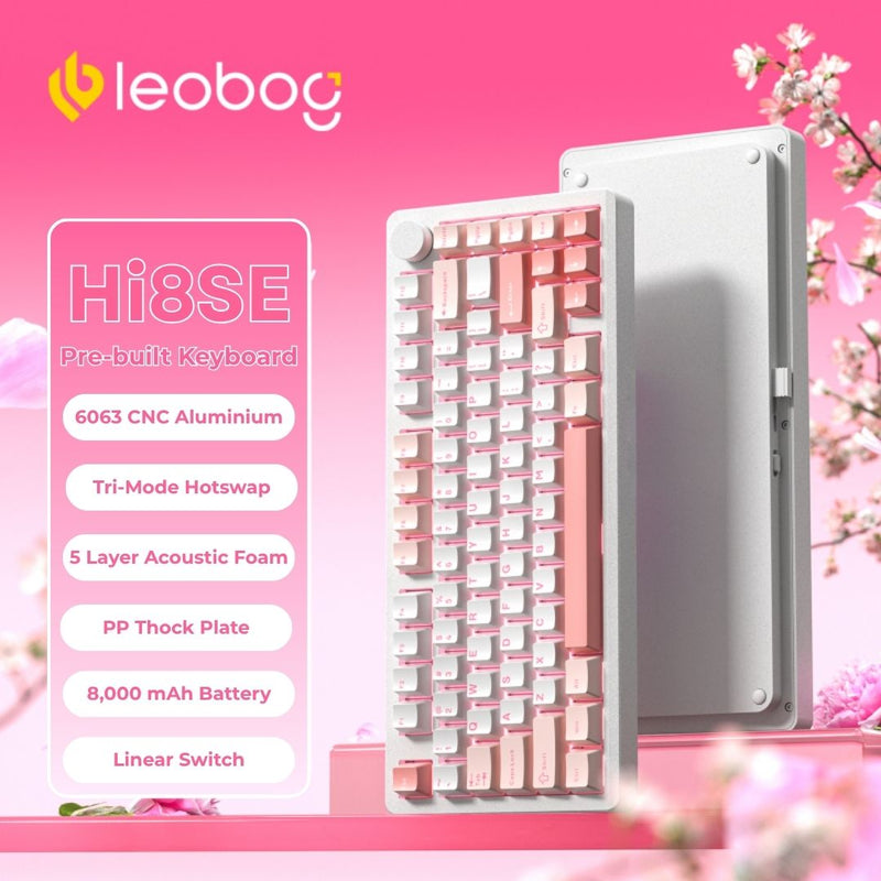 Load image into Gallery viewer, Leobog Hi8SE Aluminum 75% Wireless Aluminum Keyboard