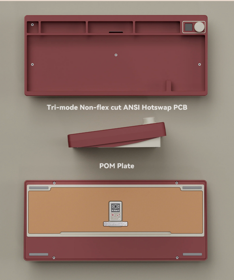 Load image into Gallery viewer, QK75N Tri-mode Wireless Extras