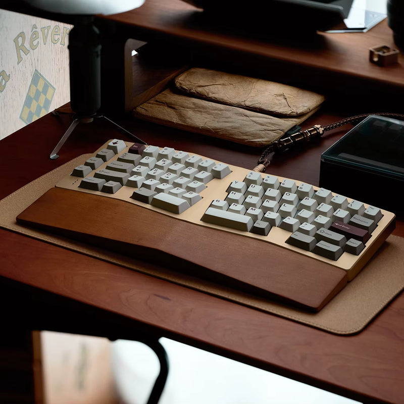 Load image into Gallery viewer, JKDK Retro Chocolate Cherry Profile Keycaps