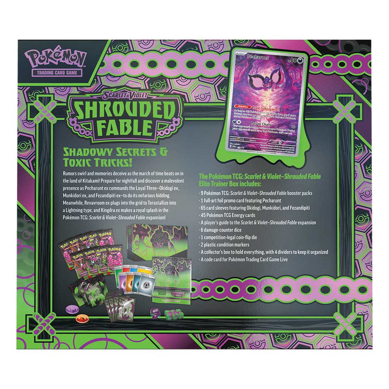Load image into Gallery viewer, Pokemon TCG: Scarlet & Violet SV6.5 Shrouded Fable Elite Trainer Box