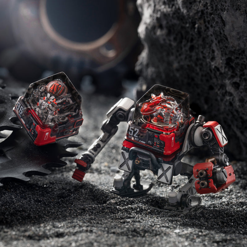 Load image into Gallery viewer, Dwarf Factory - The Primal Mecha Artisan Keycap