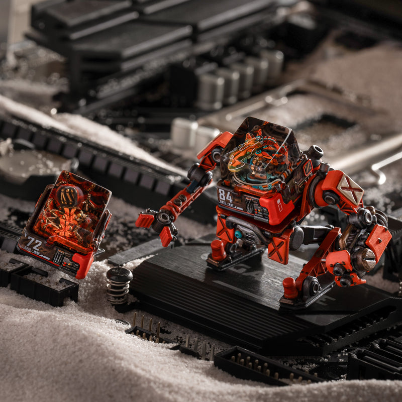 Load image into Gallery viewer, Dwarf Factory - The Primal Mecha Artisan Keycap