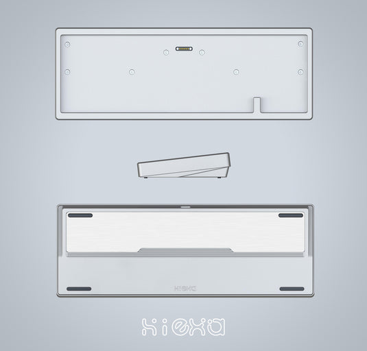 Hiexa V65 65% Mechanical Keyboard - Mirror PVD Weight