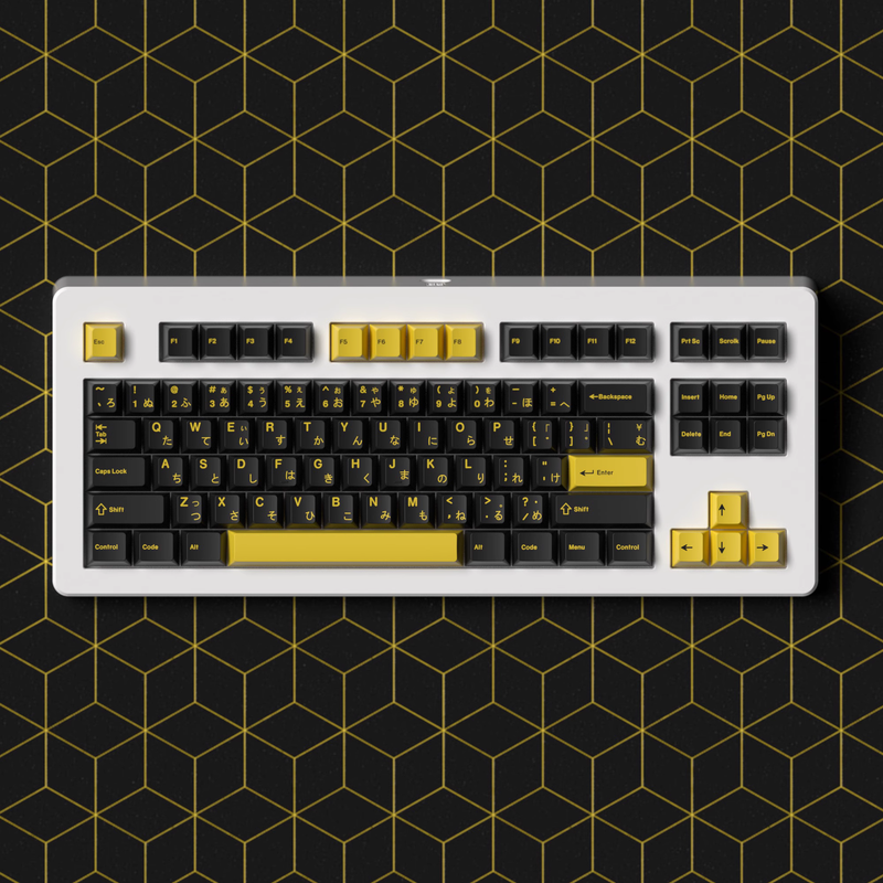 Load image into Gallery viewer, JKDK Studio Colors Hiragana Cherry PBT Keycaps
