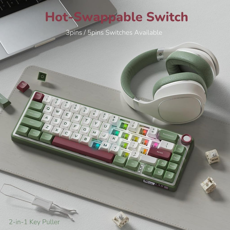 Load image into Gallery viewer, Royal Kludge RK R65 65% Wired Hot-swappable Keyboard