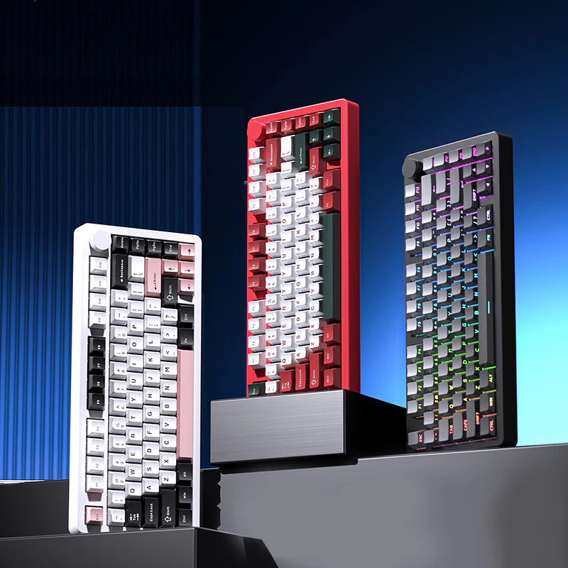 Load image into Gallery viewer, Leobog Hi8SE Aluminum 75% Wireless Aluminum Keyboard