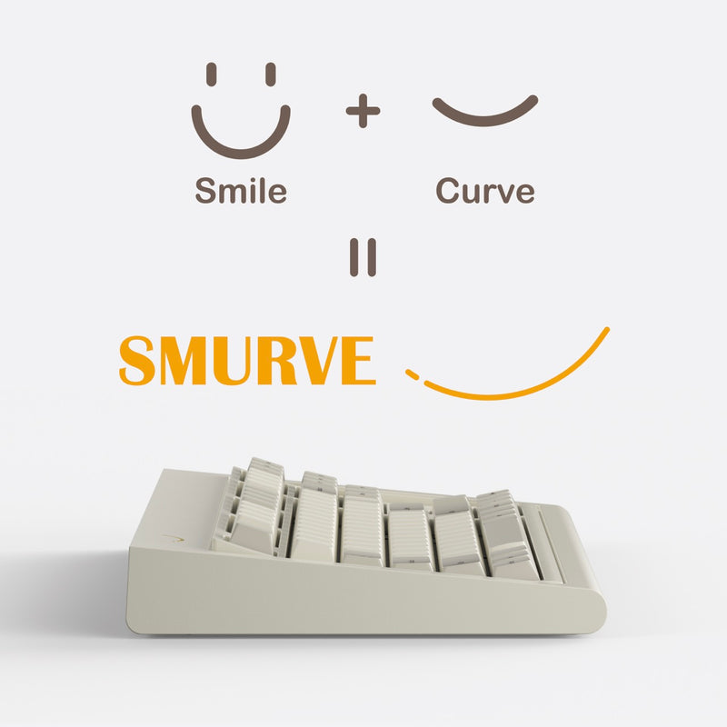 Load image into Gallery viewer, Smurve80 by Play Keyboard & Swagkeys Prebuilt 6.25U Keyboard